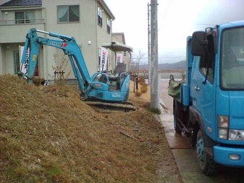 愛知県 土の処分の様子