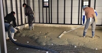 愛知県 ガレージ土間コンクリート