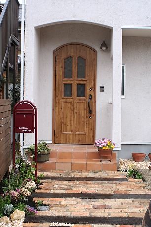 名古屋市輸入住宅外構施工例