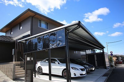 犬山市　変形セッパンガレージ