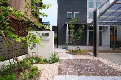 尾張旭市外構施工例