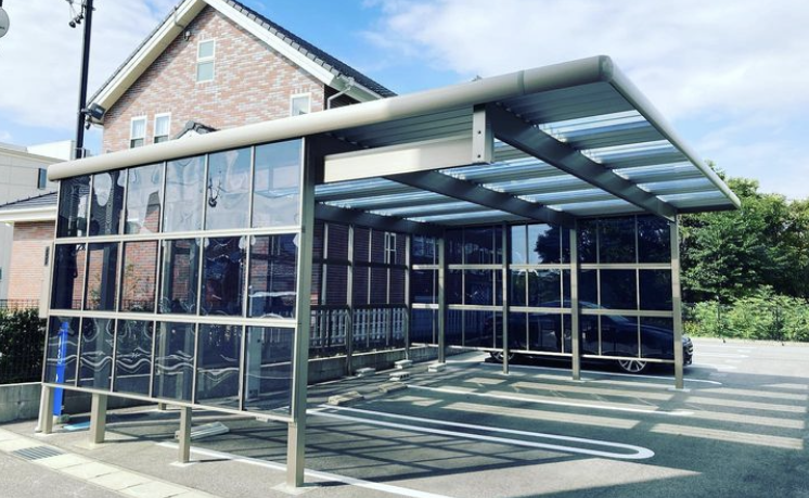 春日井市セッパンガレージ施工例