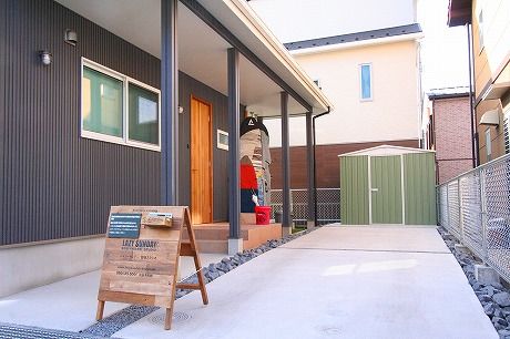 瀬戸市　ガレージ工事