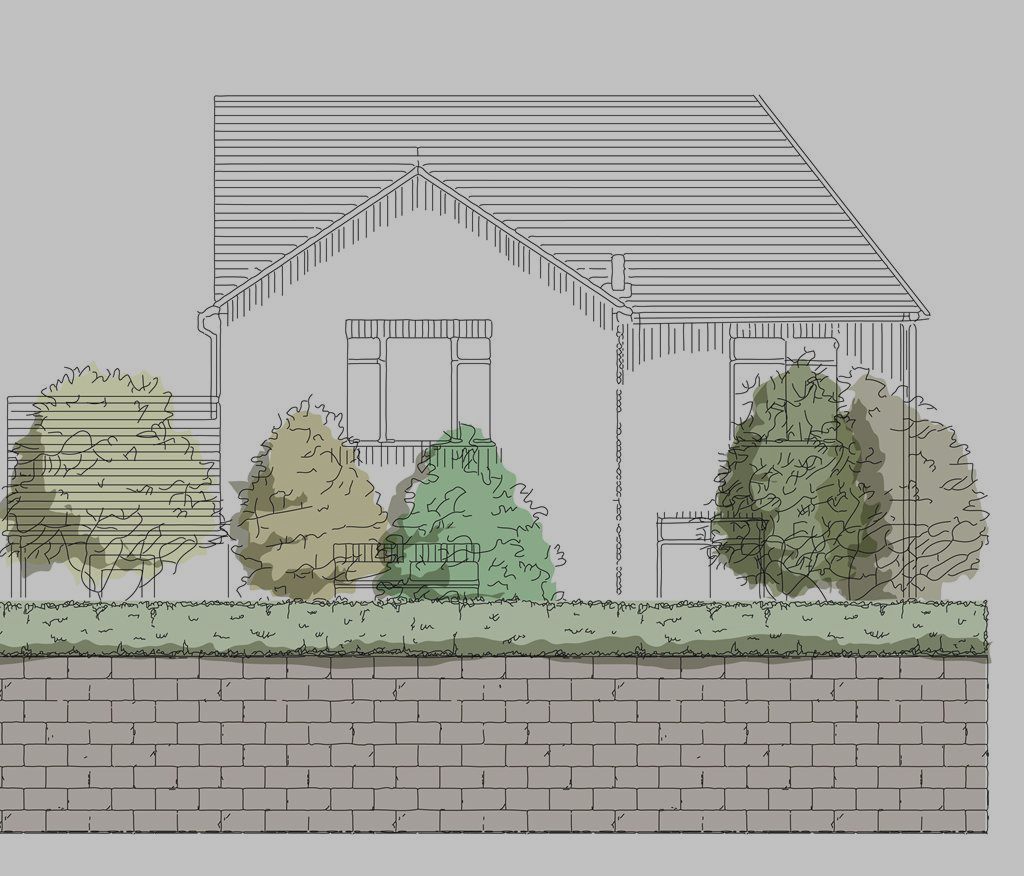 戸建て住宅の外構