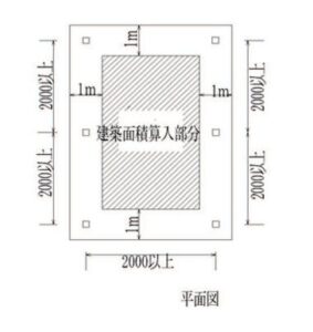 ガレージ工事の図面